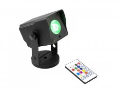 Eurolite AKKU Dot 1 RGB/WW QuickDMX reflektor s magnetickou základnou