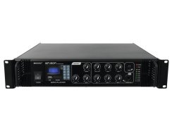Omnitronic MP-180P PA, 100V zesilovač, USB, MP3