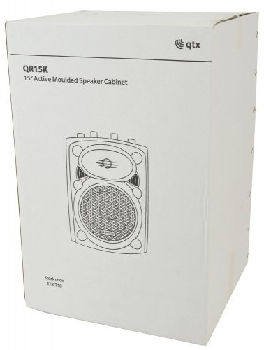 QTX QR15K, aktivní 15" reprobox 200W