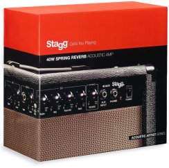 Stagg 40 AA R, kombo pro el. akustickou kytaru, 40W
