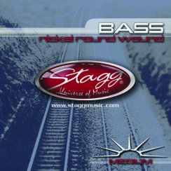 Stagg BA-4505, sada strun pro elektrickou baskytaru, medium