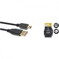Stagg NCC5UAUNA, USB kabel N-série, A-samce/Mini A-samec 5m