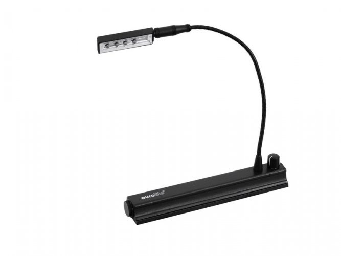 Flexilight LED Stolní, černý design, baterie