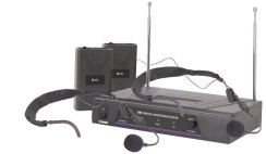 QTX VN2, 2-kanálový bezdrátový mikrofonní set 174,1 MHz / 175,0 MHz