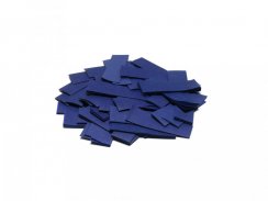 Tcm Fx pomalu padající obdélníkové konfety 55x18mm, tmavě modré, 1kg