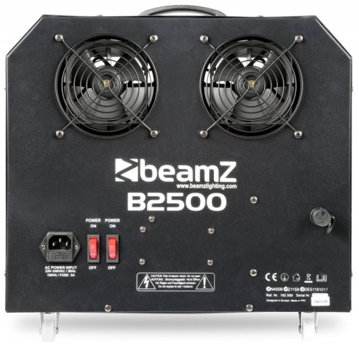 BeamZ Double Bubble Machine, černý párty bublifuk s bezdrátovým ovladačem - použito (SK160569)