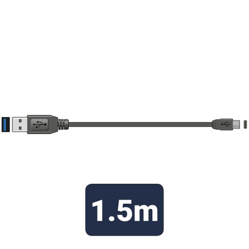 AV:link napájecí kabel USB Typ-C, 1,5m