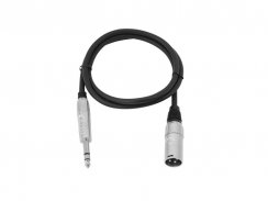 Kabel XK-20 XLR samec - Jack 6,3 stereo, 2 m