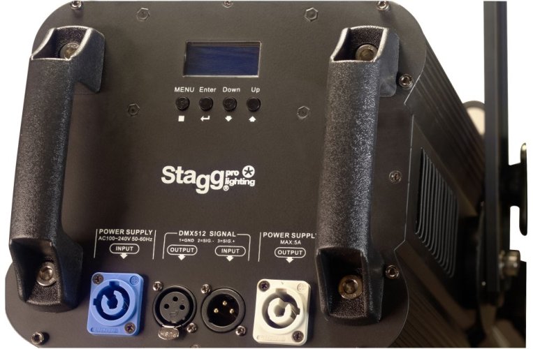 Stagg SLP200ZE profilový reflektor LED 200W RGBW, 17 - 50, černý