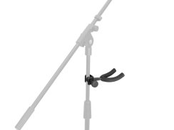 DIMAVERY Guitar stand mount, black DIMAVERY Guitar stand mount, black