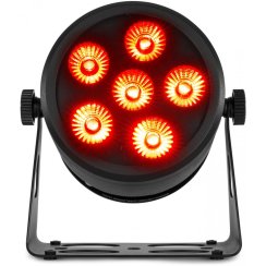 BeamZ Professional BBP66 LED reflektor na baterie, 6x 6W QCL - použito (SK150594)