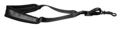 Stagg SAX STRAP1 BK, popruh pro saxofon, černý