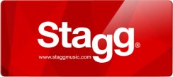 Stagg NRW-085, struna "A" pro basu, nikl