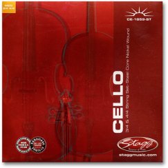 Stagg CE-1859-ST, sada strun pro violoncello Stagg CE-1859-ST, sada strun pro violoncello