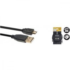 Stagg NCC1,5UAUCB, kabel USB 2.0 USB/mikro USB, 1,5m
