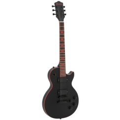 Dimavery LP-800 elektrická kytara, černá matná