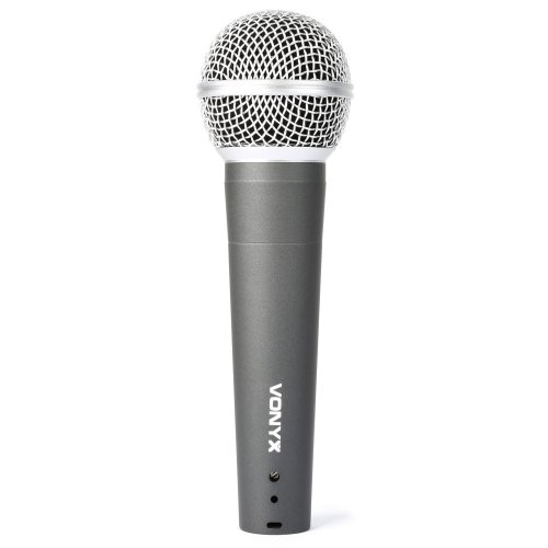 Mikrofon dynamický, kovový - rozbaleno (SK173457)