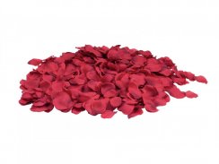 Okvětní lístky růže, červené, 500 ks