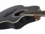 Dimavery RB-300, elektroakustická kytara typu Ovation, blueburst žíhaná