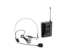 Omnitronic UHF E-FLEX, bodypack s headsetem, mini XLR Omnitronic UHF E-FLEX, bodypack s headsetem, mini XLR