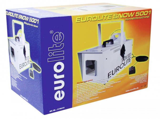 Eurolite Snow 5001, výrobník sněhu