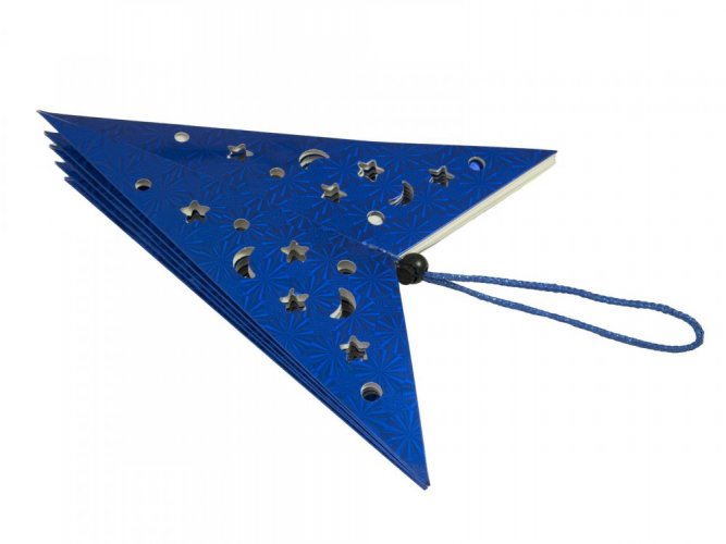 Star Lantern, papírová hvězda 40cm, modrá