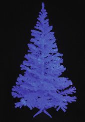 Umělý vánoční stromek UV bílý, 240 cm - použito (83500188)
