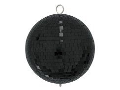 Zrcadlová koule 20 cm, černá Zrcadlová koule 20 cm, černá