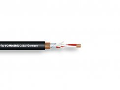 Sommer cable DMX cable 2x0.34 3pin 100m bk BINARY FRNC