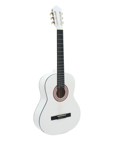 Dimavery AC-303 klasická kytara, bílá