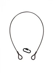 Lanko jistící 3 mm x 600 mm, až do 5 kg, černé, krabina typ B