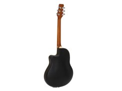 Dimavery RB-300, elektroakustická kytara typu Ovation, černá Dimavery RB-300, elektroakustická kytara typu Ovation, černá