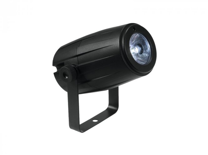 Eurolite LED PST-5 Spot reflektor, 1x5W QCL, IR, černý