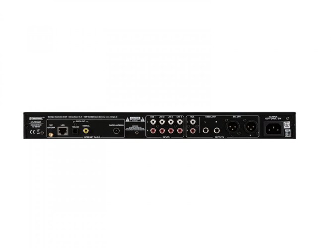 OMNITRONIC EP-220NET předzesilovač s DAB+, FM a Bluetooth