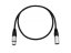 Sommer CABLE XLR cable 3pin 0.5m bk Neutrik