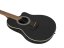 Dimavery RB-300, elektroakustická kytara typu Ovation, černá