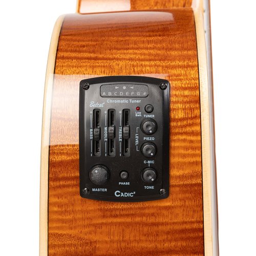 Stagg SA45 DCE-FM/12, elektroakustická 12-ti strunná kytara typu Dreadnought