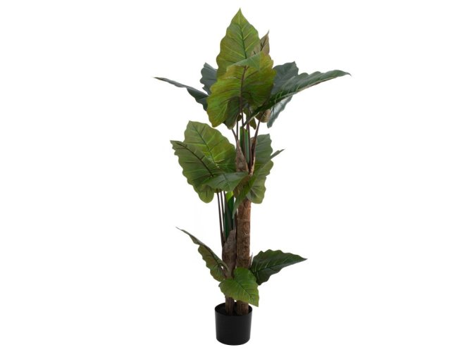 Taro Alocasia, umělá rostlina, 140cm