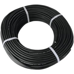 Kabel reproduktorový, 2x 4qmm, černý, cena / m