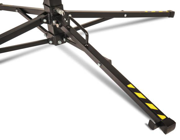 VMB TE-034 teleskopický stativ, 380cm, 125kg, černý