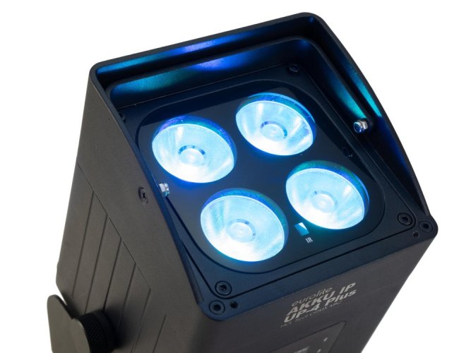 Eurolite AKKU IP UP-4 Plus HCL Spot CRMX MK2, bateriový LED reflektor s krytím IP65 a IR dálkovým ovládáním