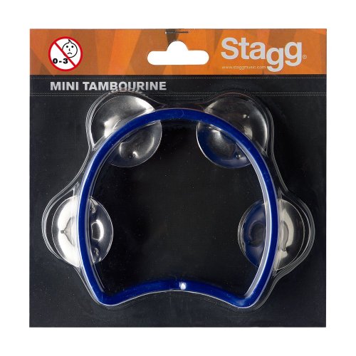 Stagg TAB-MINI/BL, mini tamburína modrá