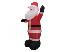 Nafukovací postava Santy Clause, 3 m