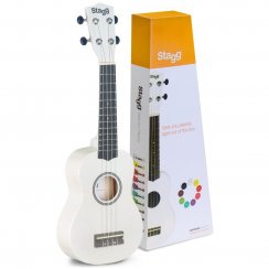 Stagg US-WHITE, sopránové ukulele