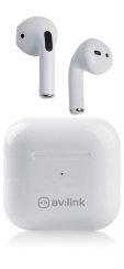 AV:link Ear Shots SE, bluetooth sluchátka s nabíjecím pouzdrem