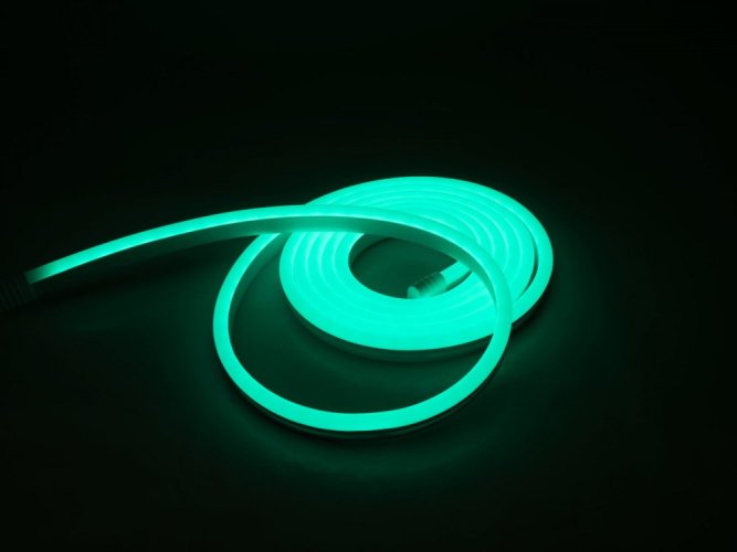 Eurolite LED Neon Flex 24V RGB 5m svítící páska IR Set