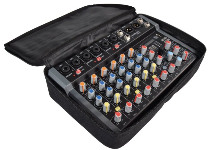 Citronic CMA-10, mixážní pult s DSP FX a BT/USB