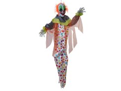 Halloweenský klaun, 155 cm