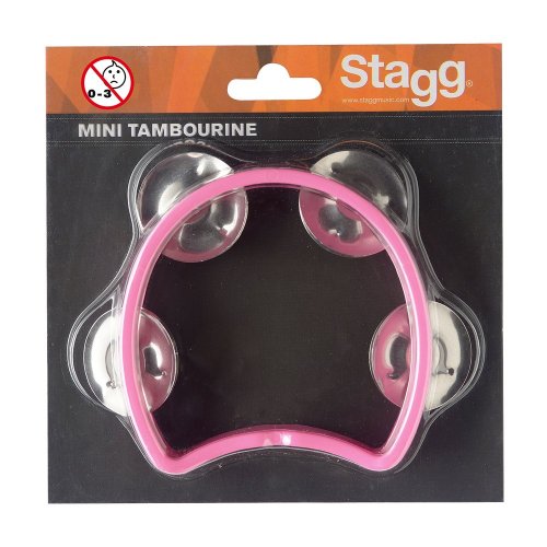 Stagg TAB-MINI/PK, mini tamburína růžová