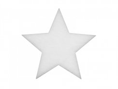 Zimní hvězdy z nehořlavé vlny, 41 cm